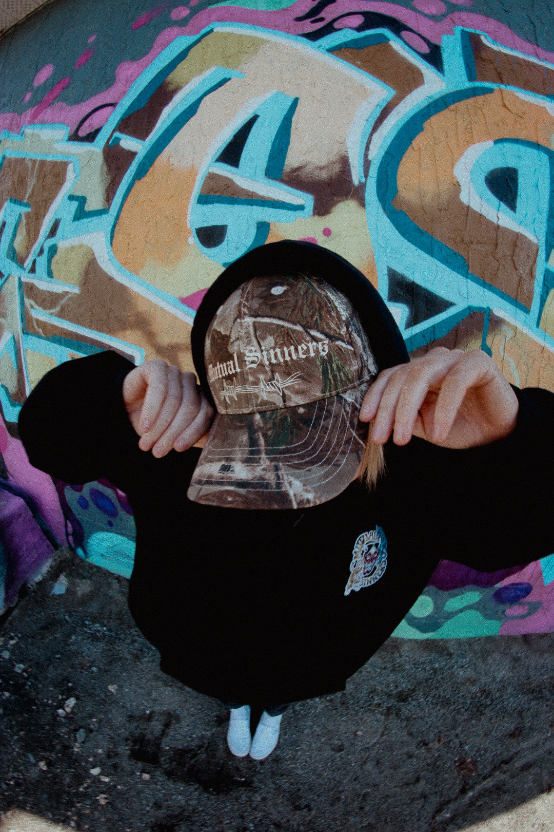 Camo Barbed Mutual Sinners Cap