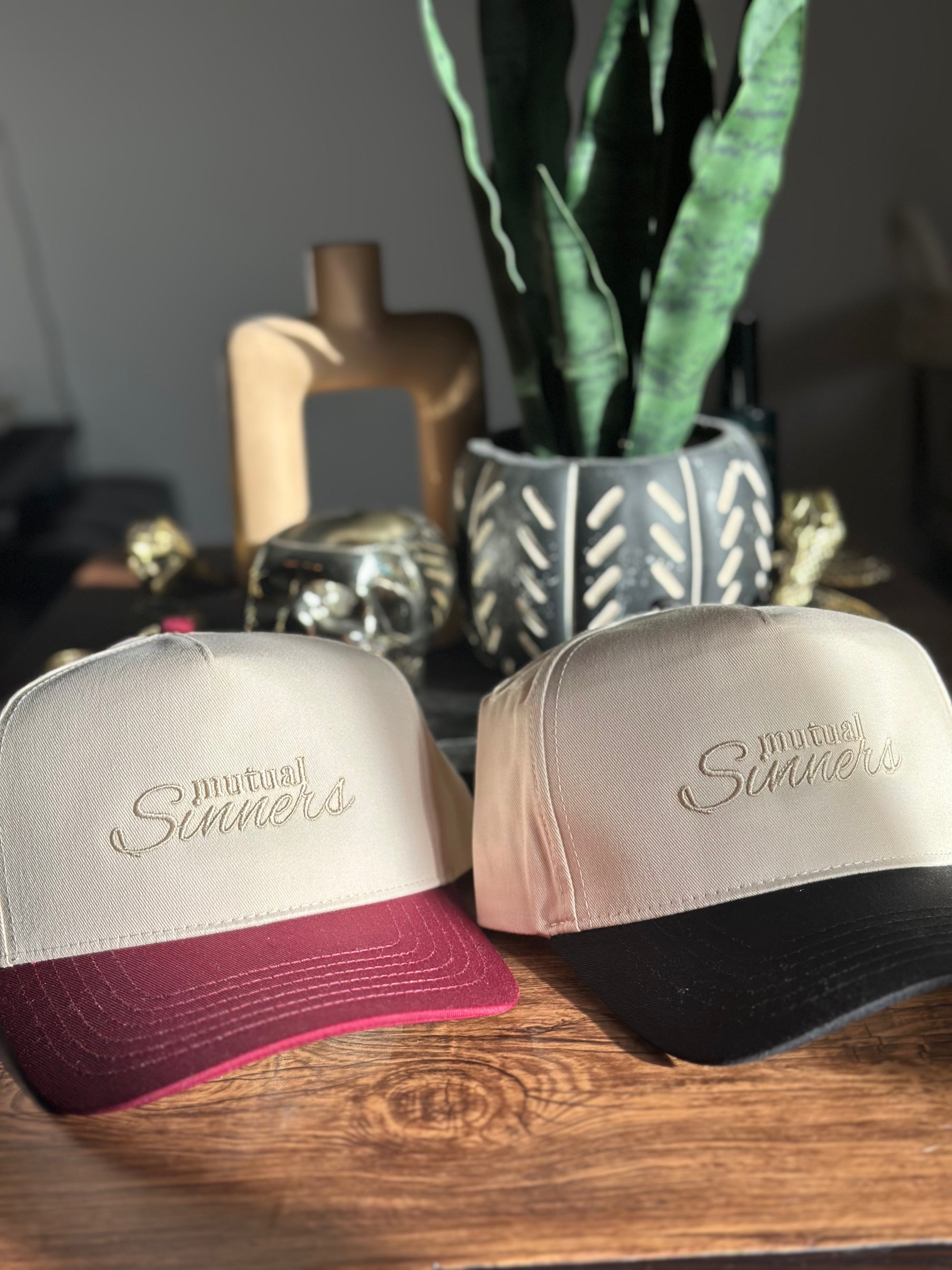 Embroidered Mutual Sinners SnapBack