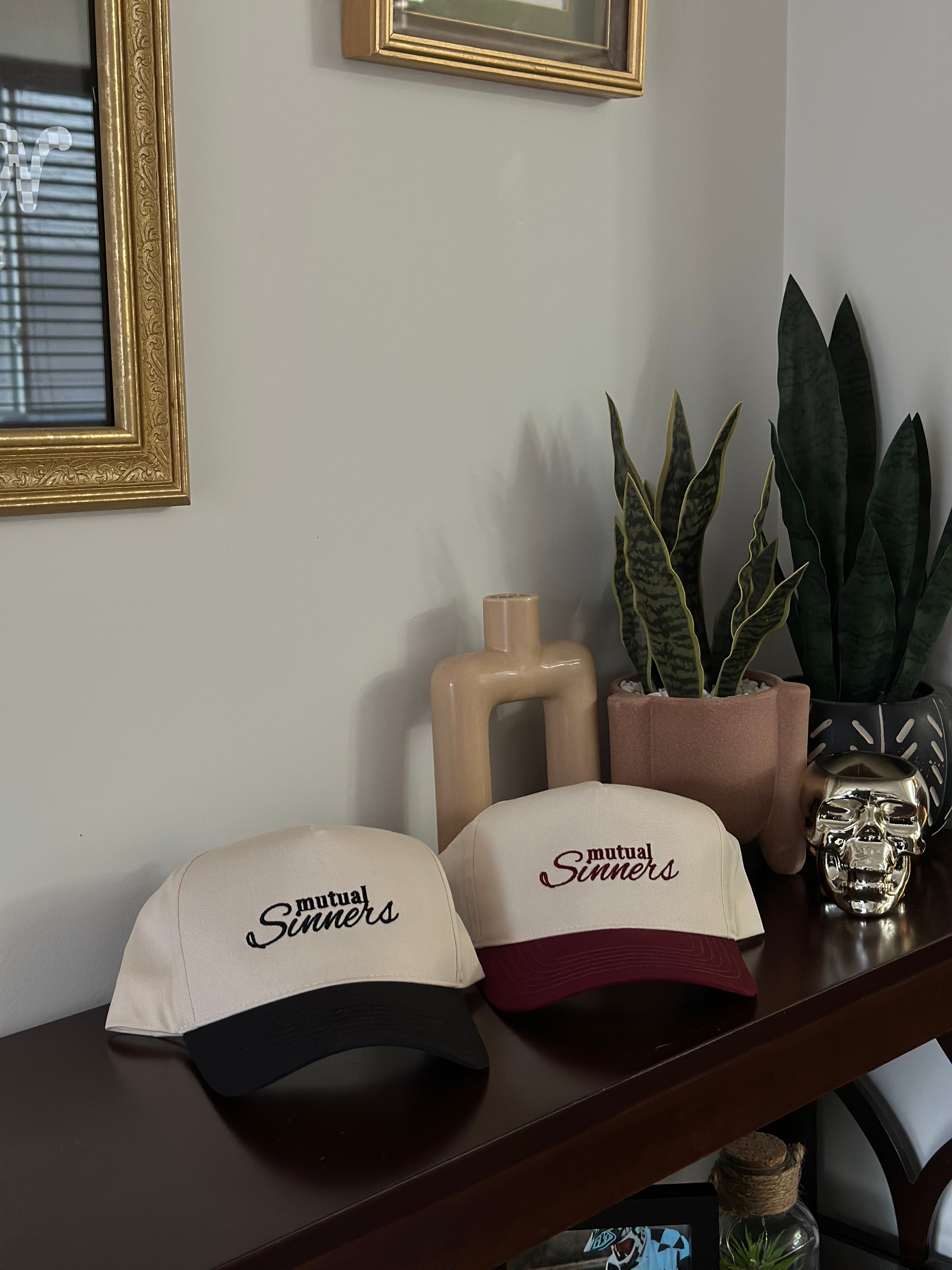 Embroidered Mutual Sinners SnapBack